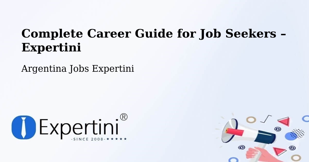Career Guide for Job Seekers – Añelo - Añelo, Argentina Jobs Expertini
